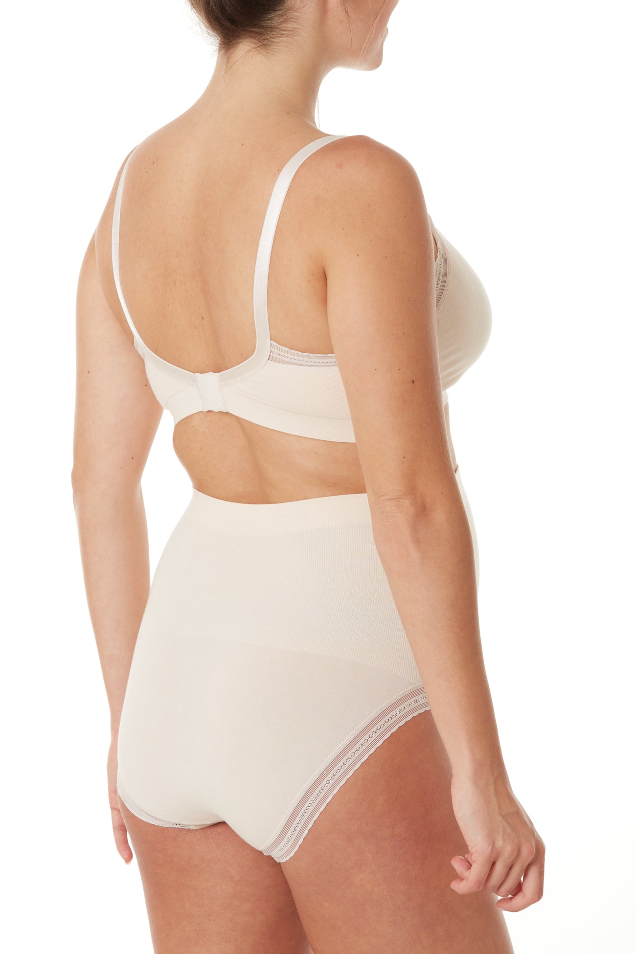 Beige Cache Coeur Maternity Milk Brief