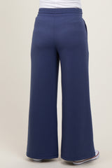 Navy Drawstring Maternity Lounge Pants