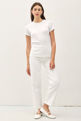 White Classic Crewneck T-Shirt