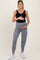 Grey Cargo Pocket Maternity Jogger Pants