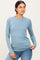 Blue GreyBasic Long Sleeve Top