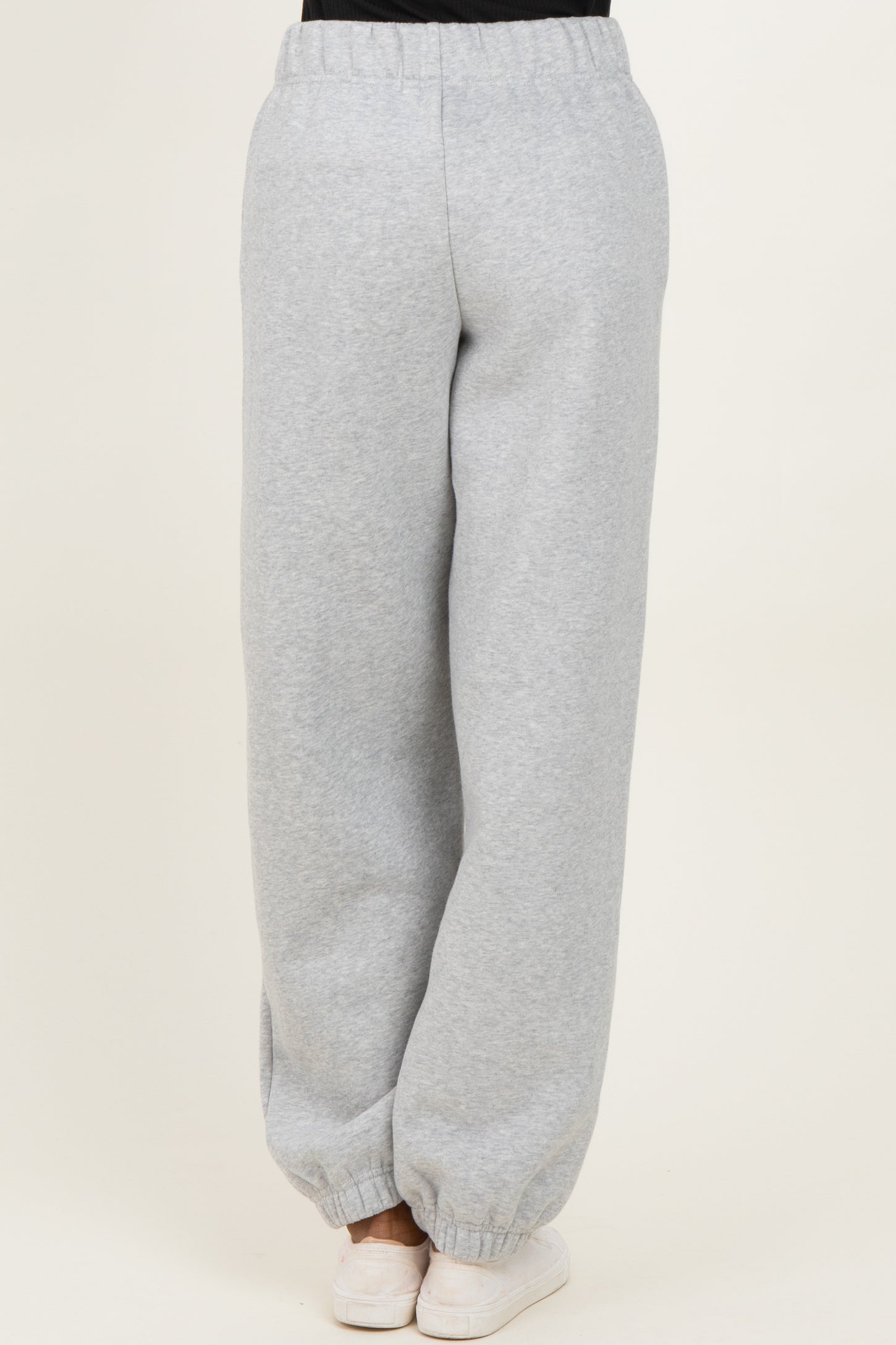 Heather Grey Fleece Sweatpants