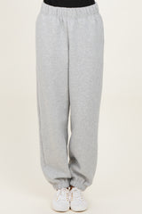 Heather Grey Fleece Sweatpants