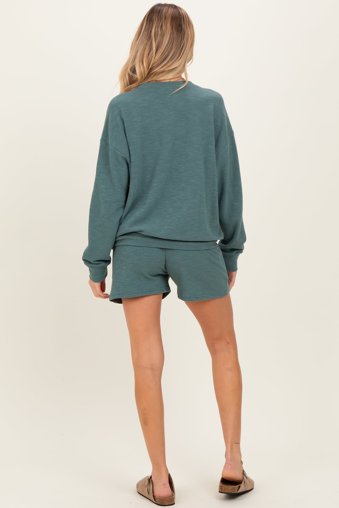 Jade Maternity Pullover & Shorts Set