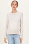 Oatmeal Classic Crew Neck Maternity Sweater