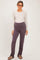 PinkBlush Purple Foldover Maternity Lounge Pants