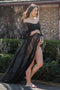 Black Lace Off Shoulder Maternity Photoshoot Gown/Dress