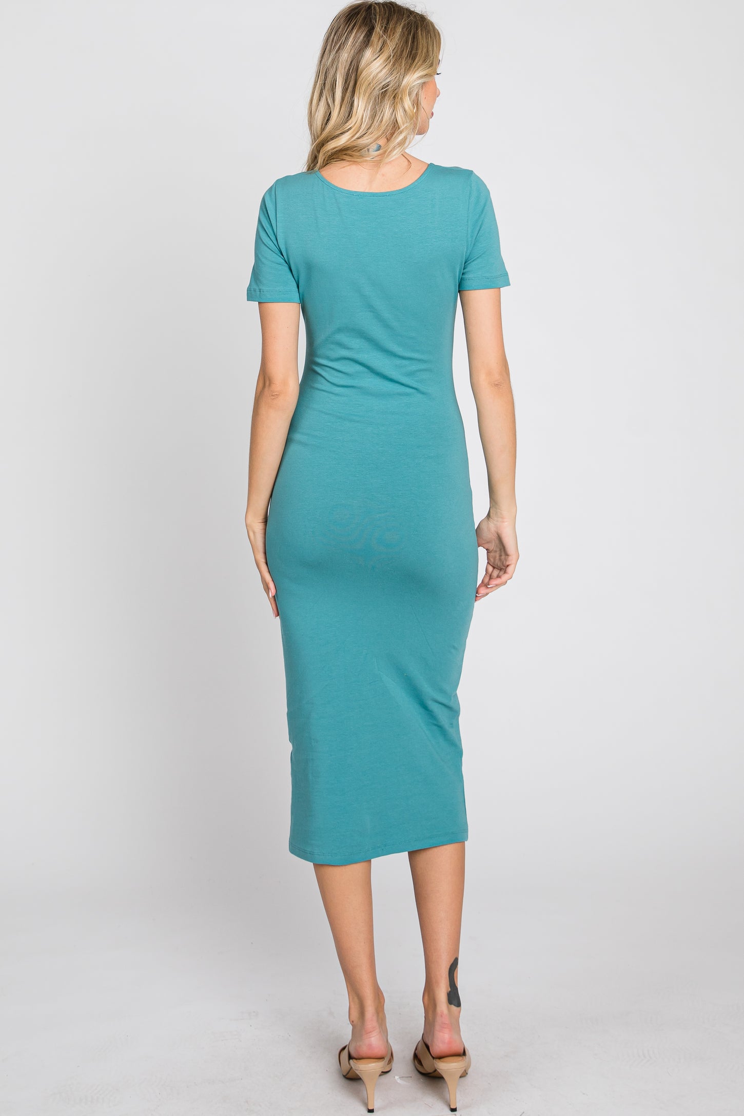 Jade Fitted Midi Dress