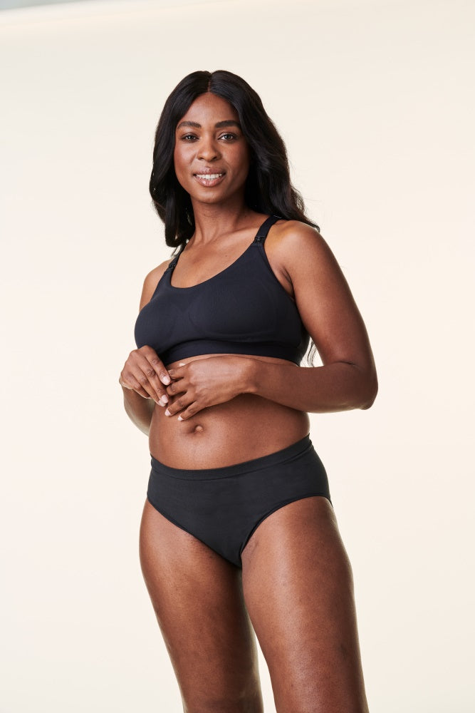 Black Bravado Designs Tranquil Maternity & Nursing Low Impact Sports Bra