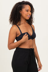 Black Bravado V-Neck Nursing Bra
