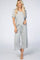 Heather Grey V-Neck Sleep Set